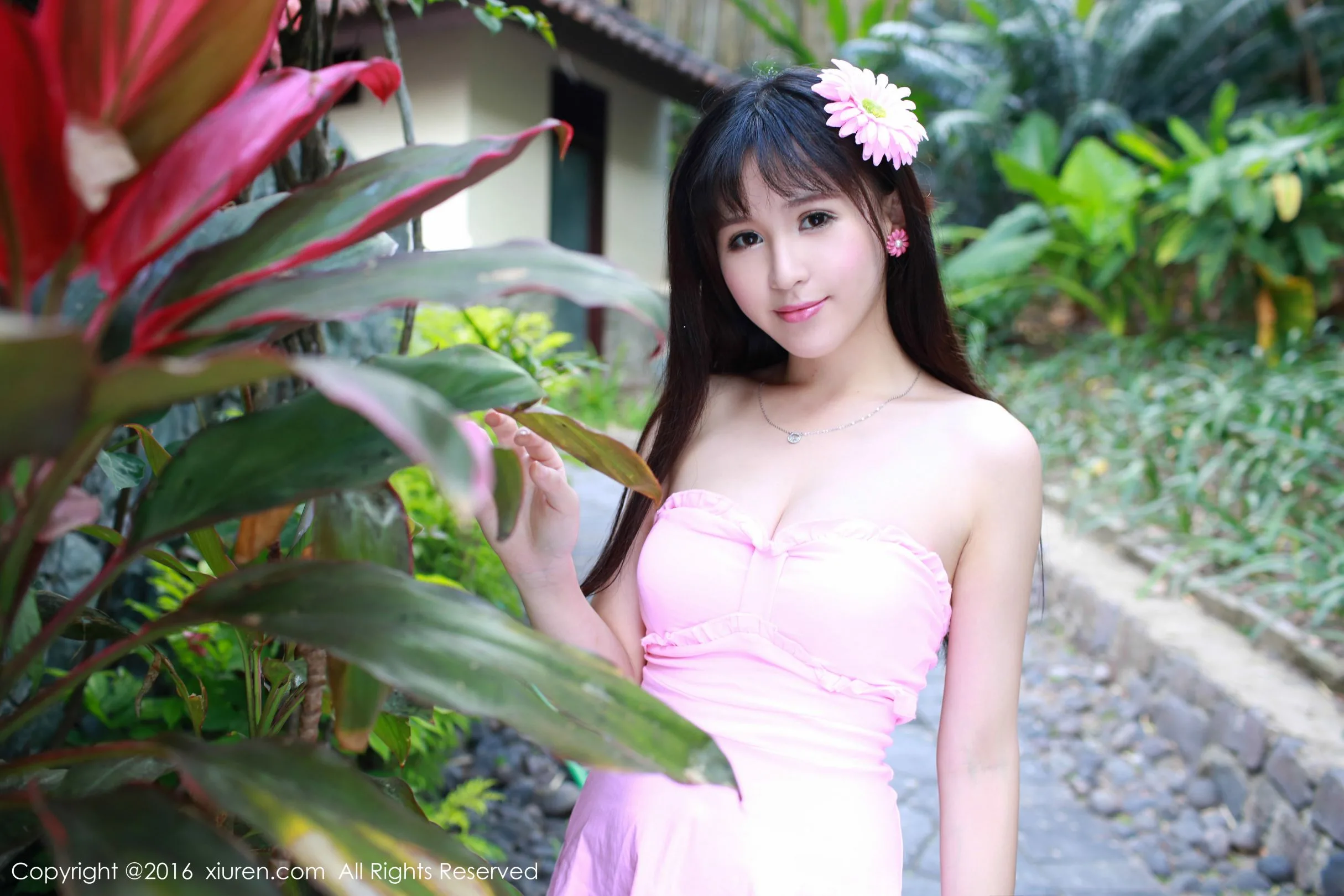 XiuRen.comNO.467 Tang Yuchen TYC - Buổi chụp ảnh tự nhiên và tươi mới tại đảo Lombok - 27