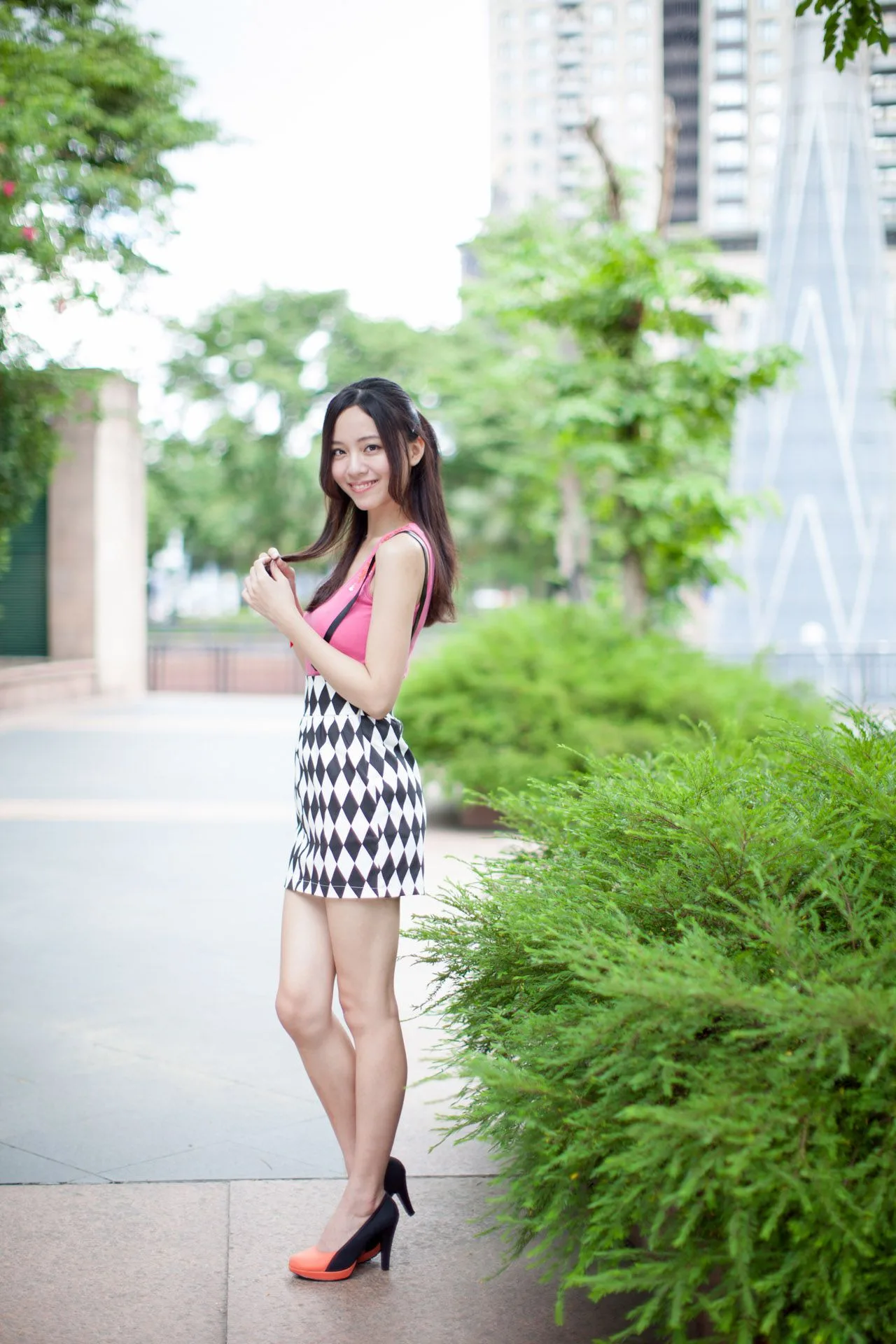 [Chương bổ sung của Beautyleg] Anita Lin Qianru - Buổi chụp ảnh ngoại ô khu thương mại trung tâm - 36