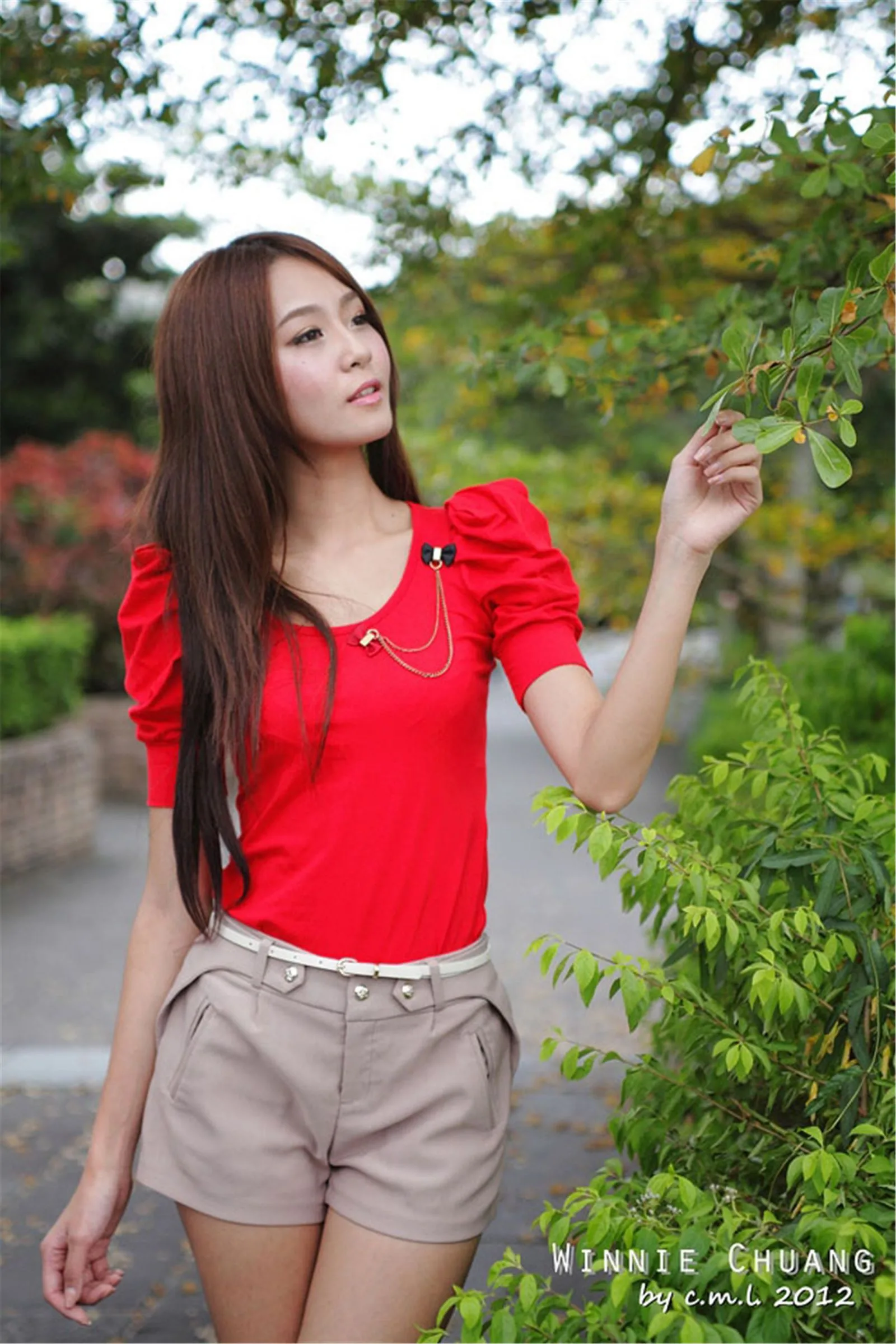 [Tập đặc biệt của Beautyleg] Winnie Zhuang - Người mẫu trẻ ngọt ngào và thanh lịch - Buổi chụp ảnh ngoại cảnh - 14